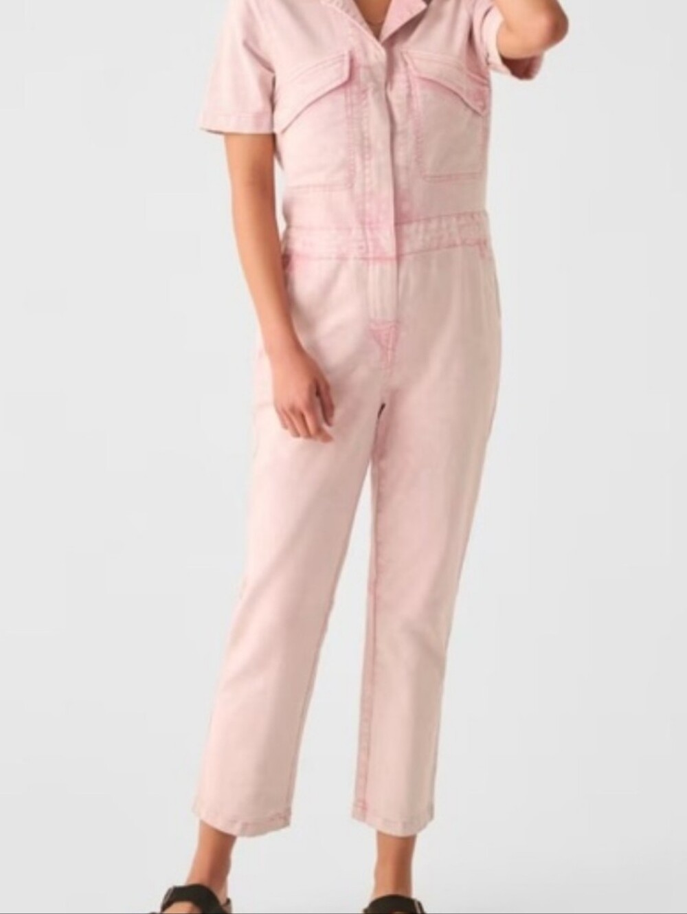 Faherty Pink Jumpsuit
